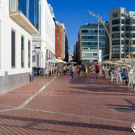 Living Canteras - Beachfront And Huge Terrace لاس بالماس دي غران كاناريا