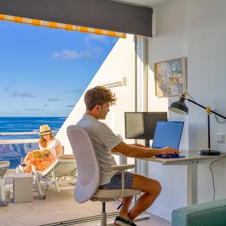 Living Canteras - Beachfront And Huge Terrace شقة *