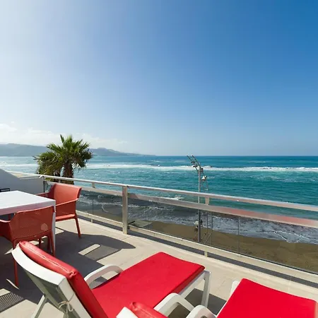Living Canteras - Beachfront And Huge Terrace 公寓
