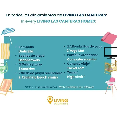 아파트 Living Canteras - Beachfront And Huge Terrace