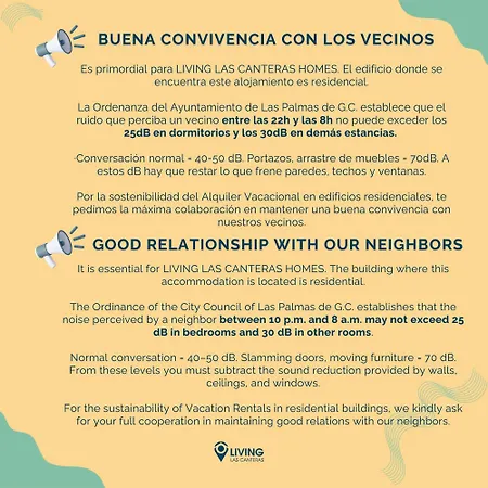 Living Canteras - Beachfront And Huge Terrace Daire Las Palmas de Gran Canaria