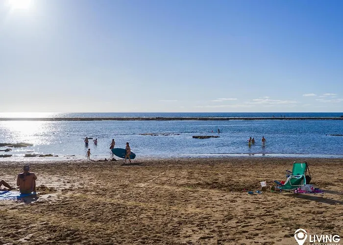 公寓 Living Canteras - Beachfront And Huge Terrace *