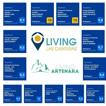 Living Canteras - Beachfront And Huge Terrace * Las Palmas de Gran Canaria